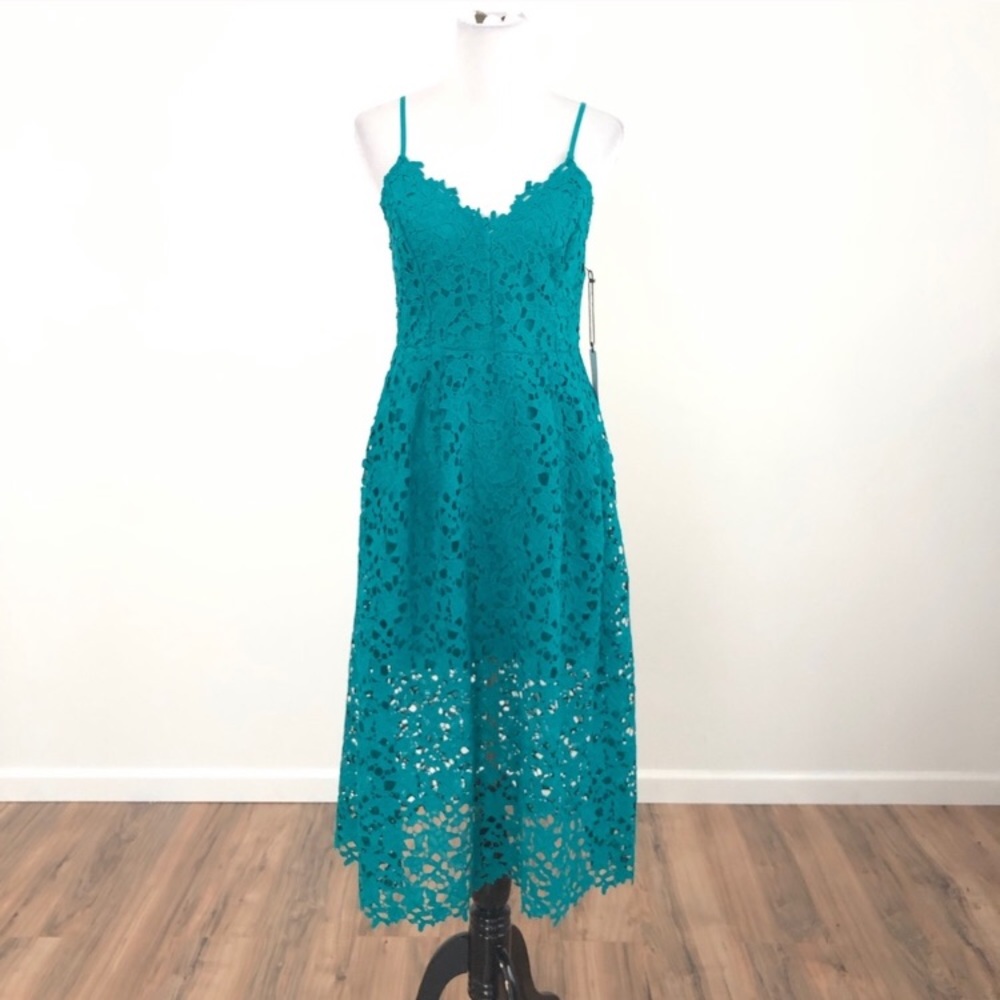 ASTR the Label Lace Midi Dress